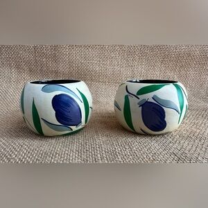 Two Decorative Napkin Rings